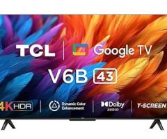 43 inch TCL 4K Ultra HD Smart LED Google TV Price in Coimbatore