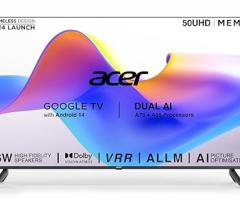 50 inch ACER 4K Ultra HD LED Smart Google TV Price in Coimbatore