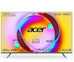 55 inch ACER 4K Ultra HD Smart QLED Google TV Price in Coimbatore