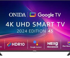 43 inch ONIDA Ultra HD (4K) LED Smart Google TV Price in Coimbatore