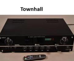 Assemble Amplifier 5.1 Digital Dolby Atmos with Surround Sound System in TownHall