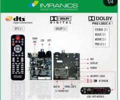 Imranics 5.1 Dolby DTS remote kit TX109 Price in Coimbatore